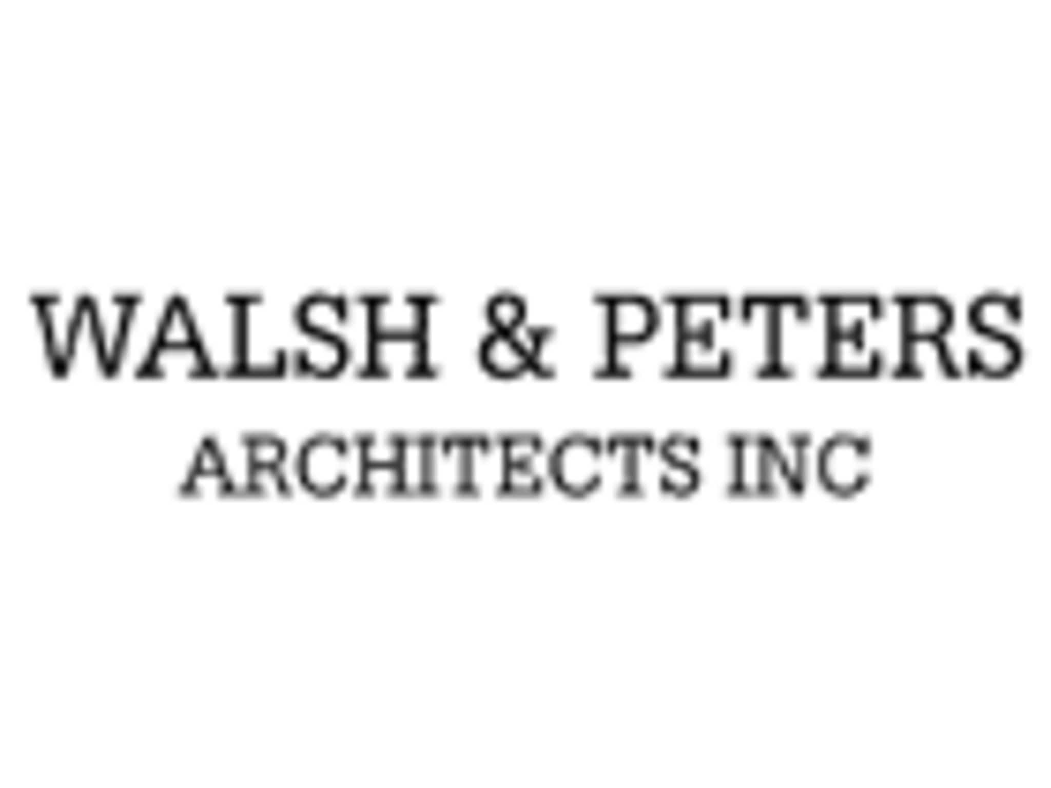 photo Walsh & Peters Architects inc