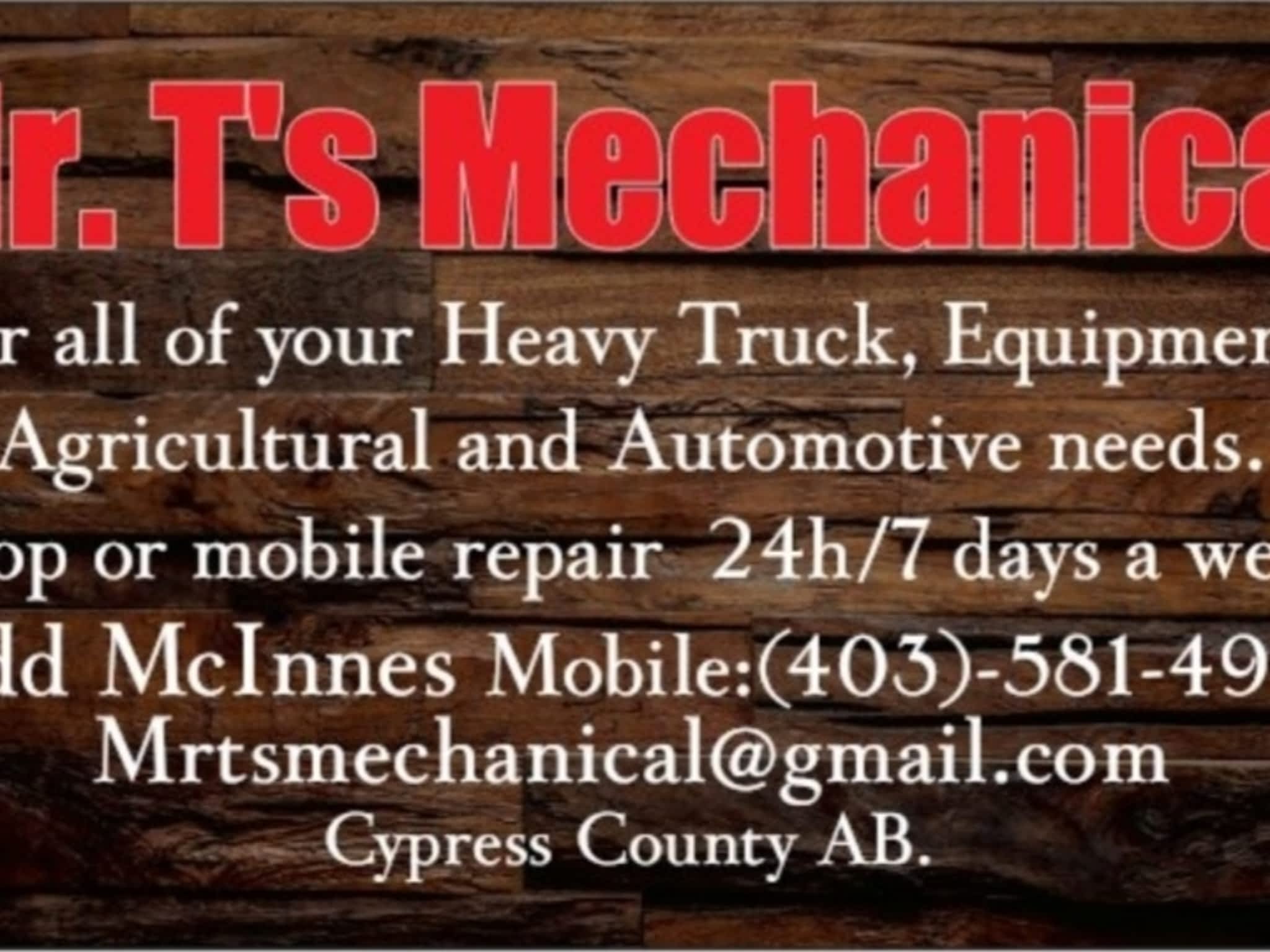 photo Mr. T's Mechanical