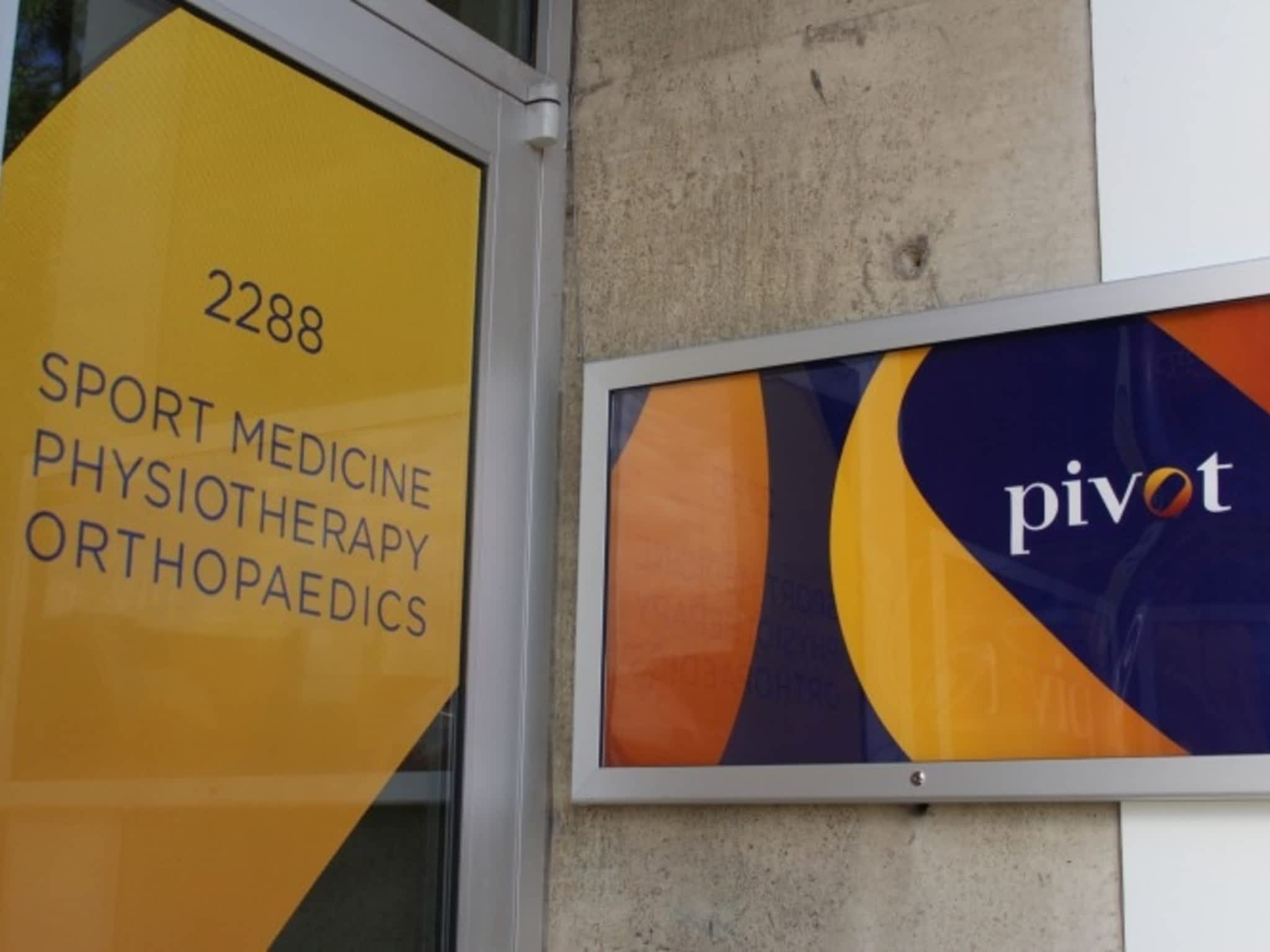 photo Pivot Sport Medicine & Orthopaedics Inc