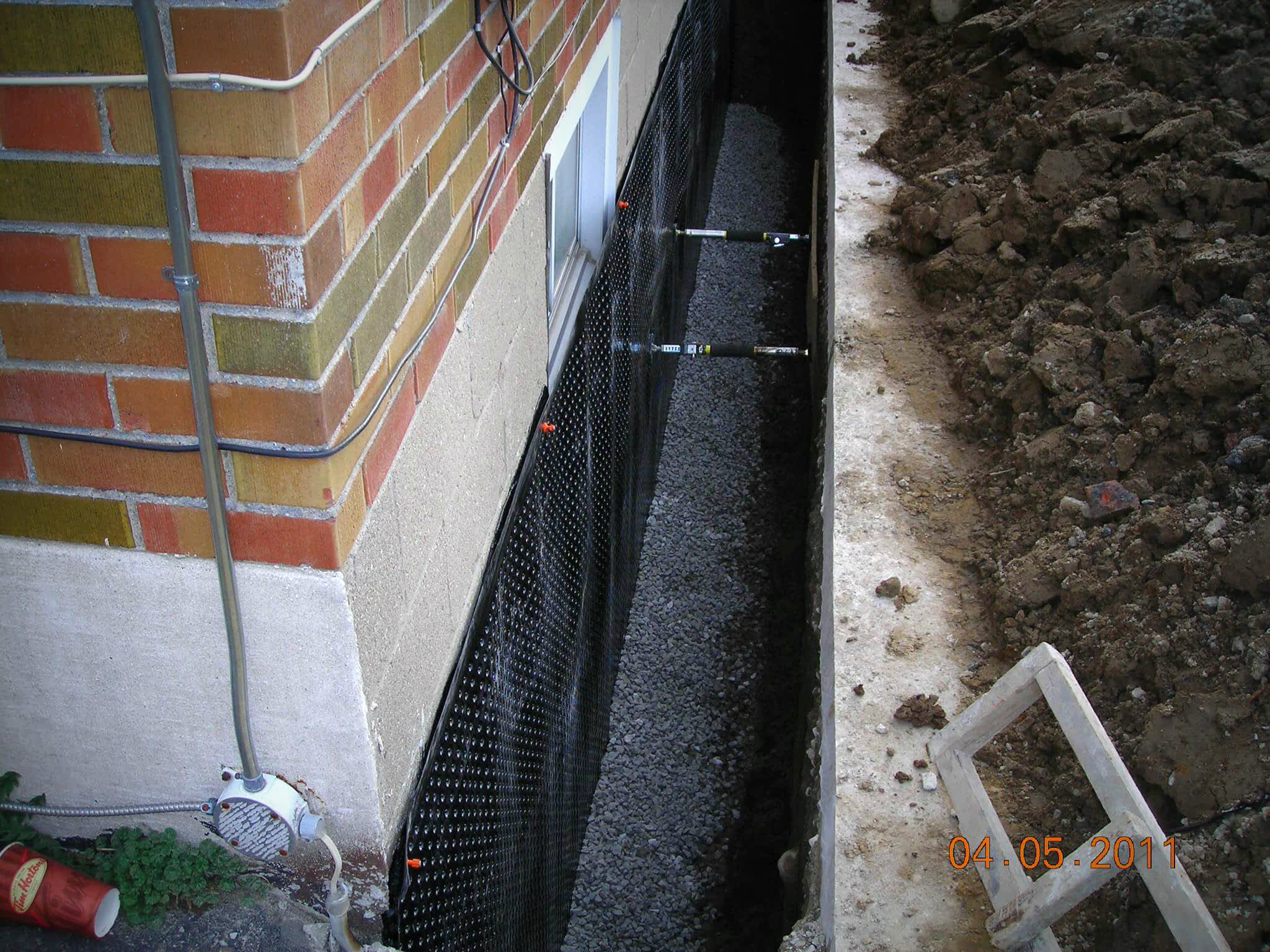 photo Leak Free Basement Waterproofing