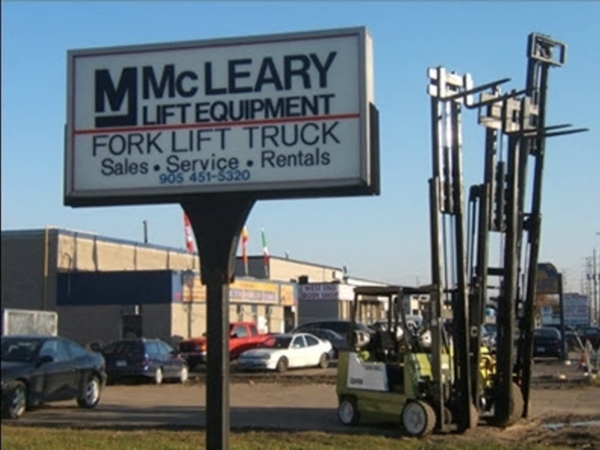 photo McLeary Lift Equipment Ltd