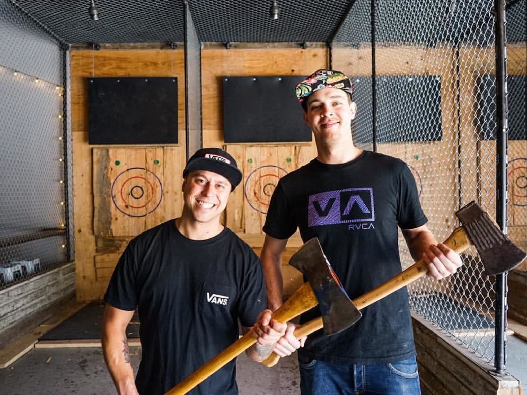 photo Forged Axe Throwing