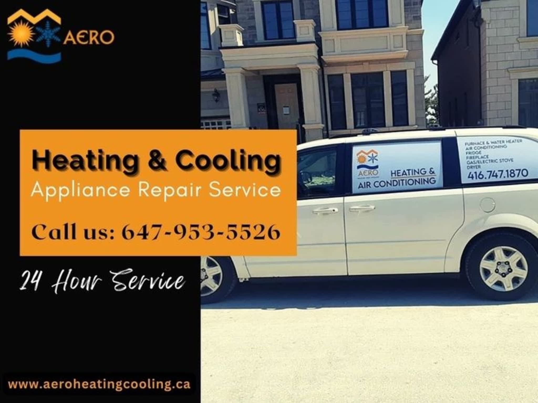 photo Aero Heating Cooling Water Heater & Gas Applianc e Repair