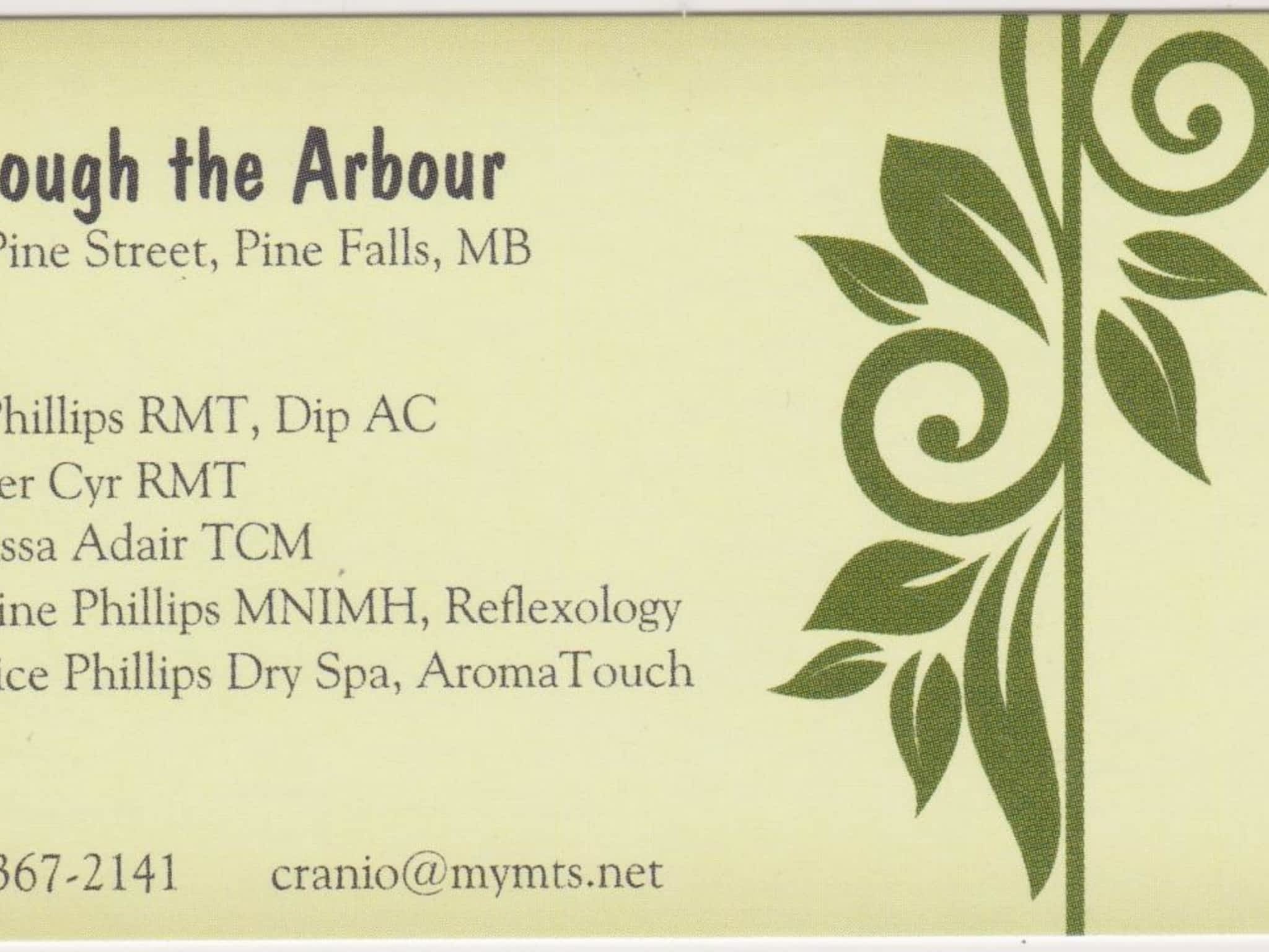 photo Through The Arbour