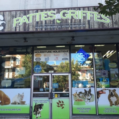 Pattes et Griffes Inc - Magasins de nourriture pour animaux