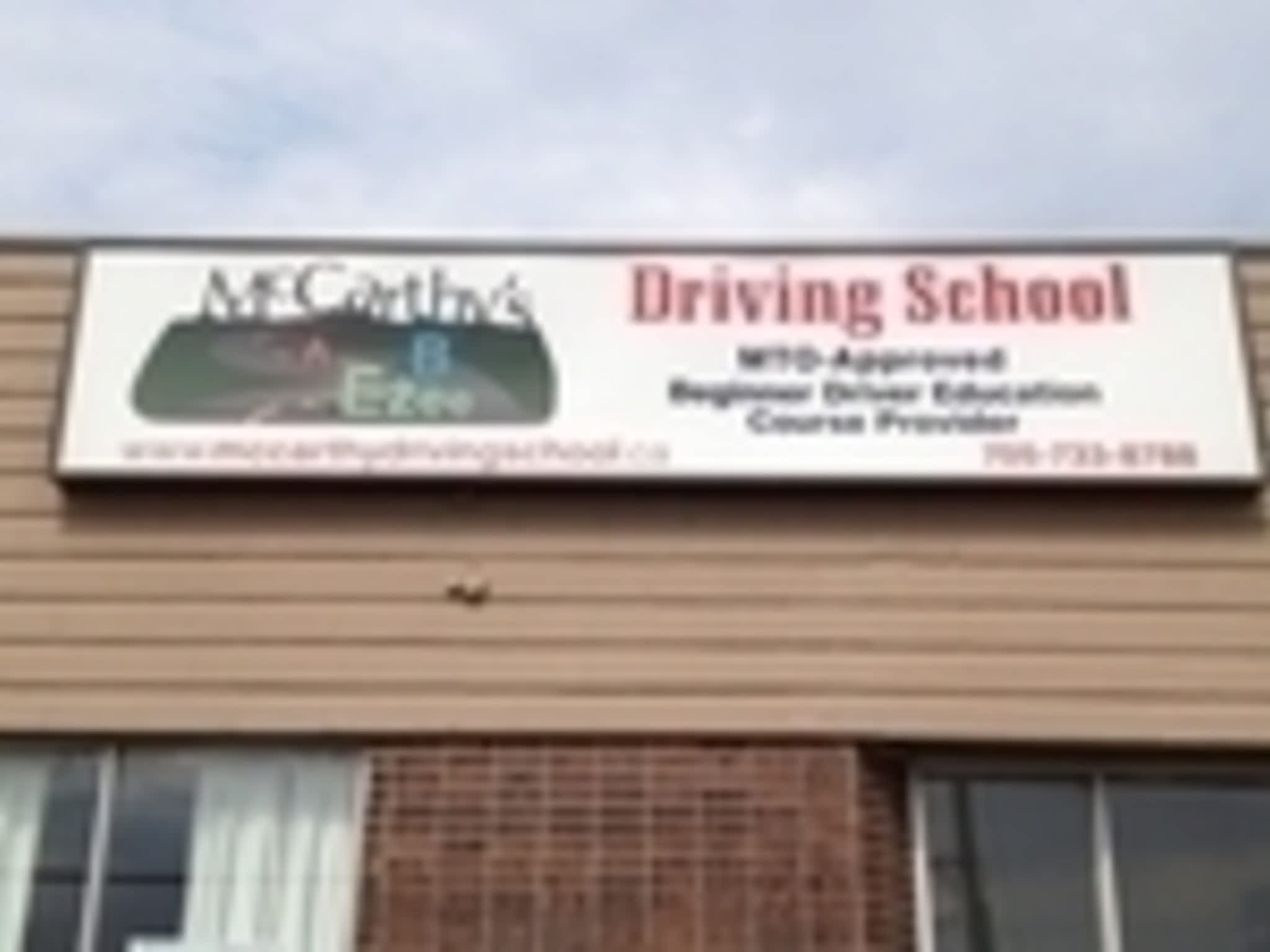 photo McCarthy's A B E Zee Driving School
