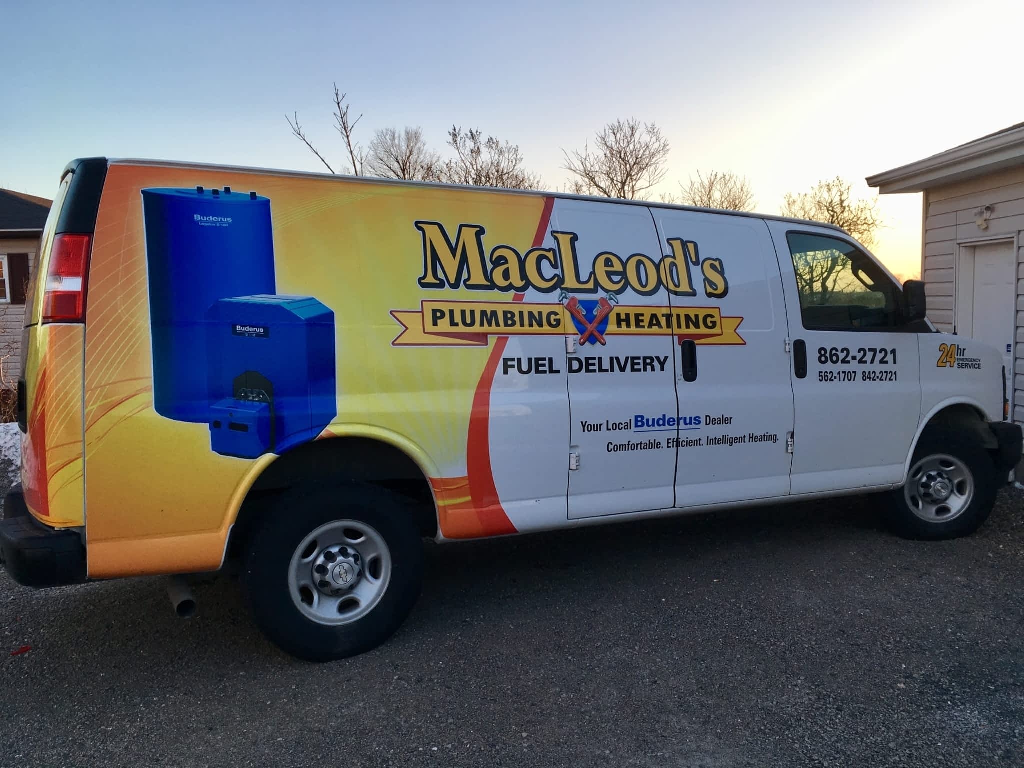 MacLeod's Plumbing & Heating Fuel Delivery New Waterford, NS 3383