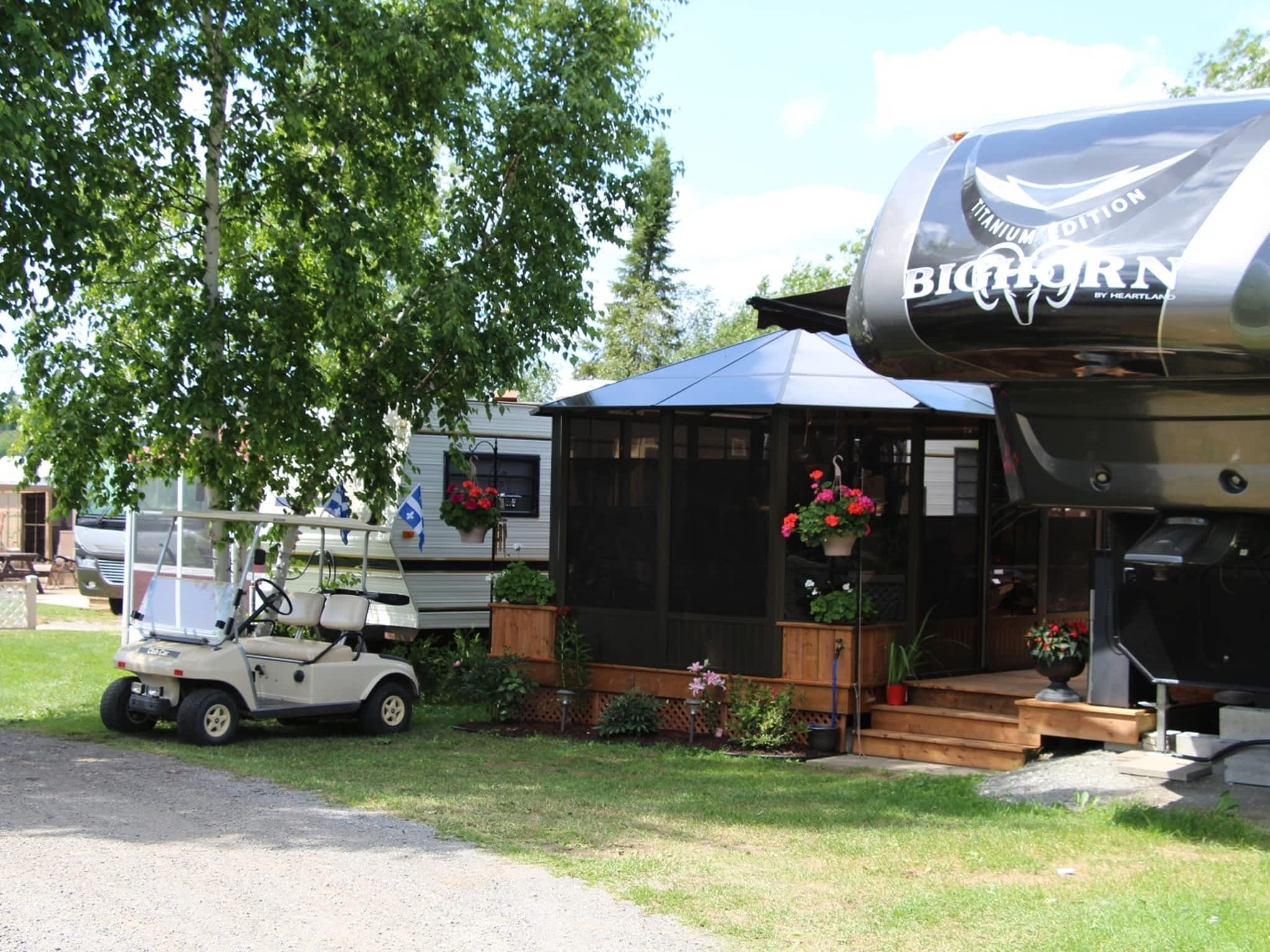 photo Camping Sagittaire 2001