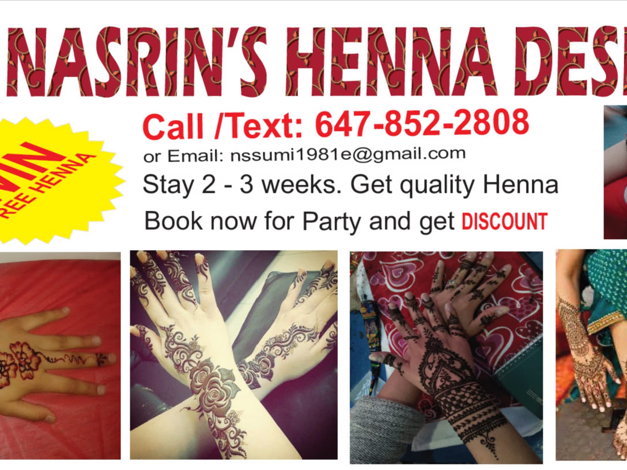 photo Nasrin's Henna