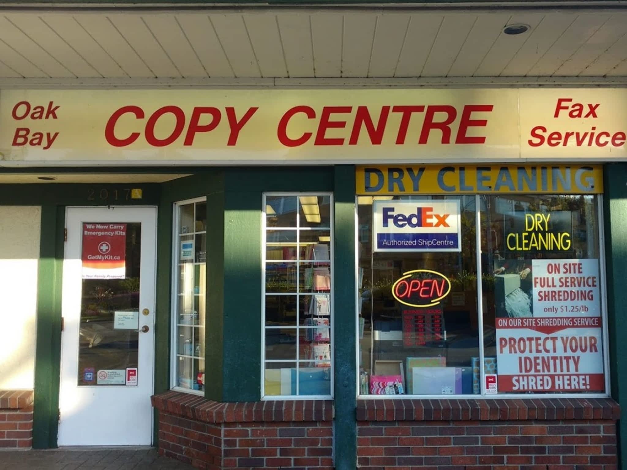 photo Oak Bay Copy Centre Ltd