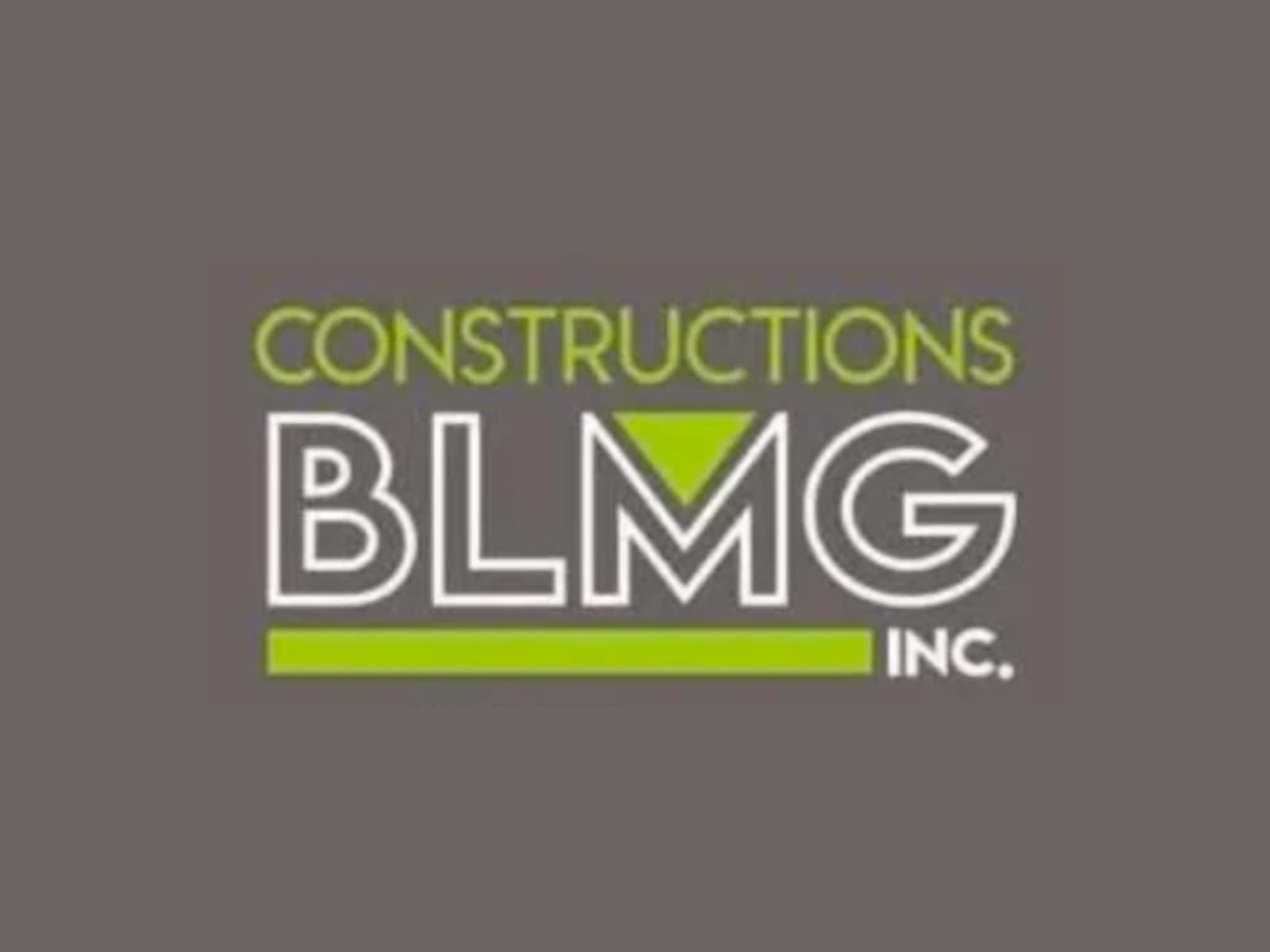 photo Constructions BLMG inc.
