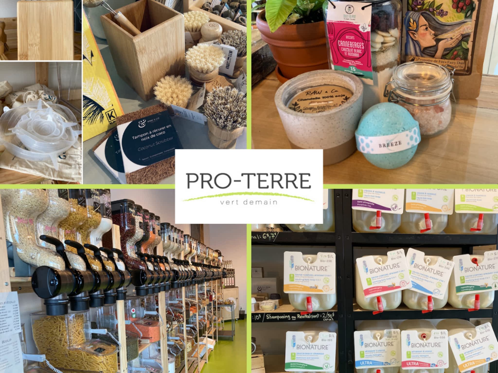 photo Pro-Terre Epicerie-Boutique Eco Vrac Zéro Déchet