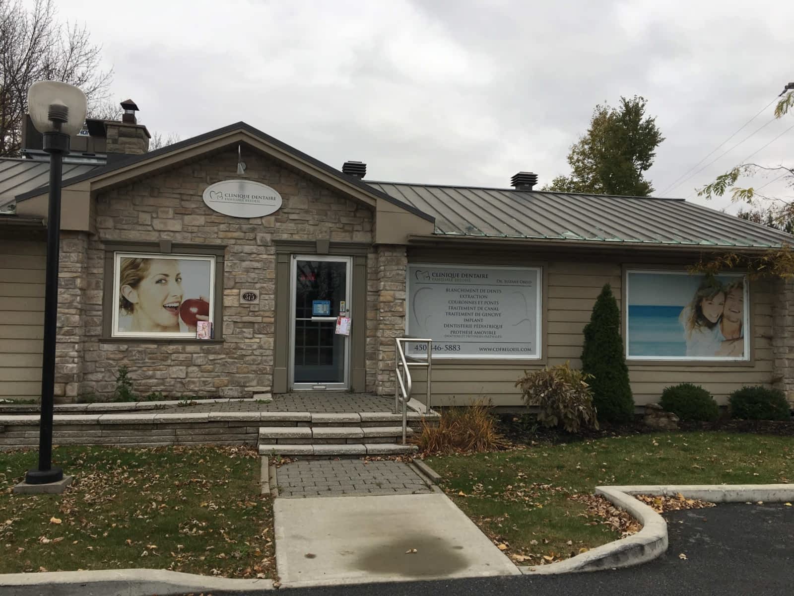 Clinique Dentaire Familiale Beloeil Horaire d'ouverture 375, boul SirWilfridLaurier Clinique Dentaire Familiale Beloeil Horaire d'ouverture 375, boul SirWilfridLaurier