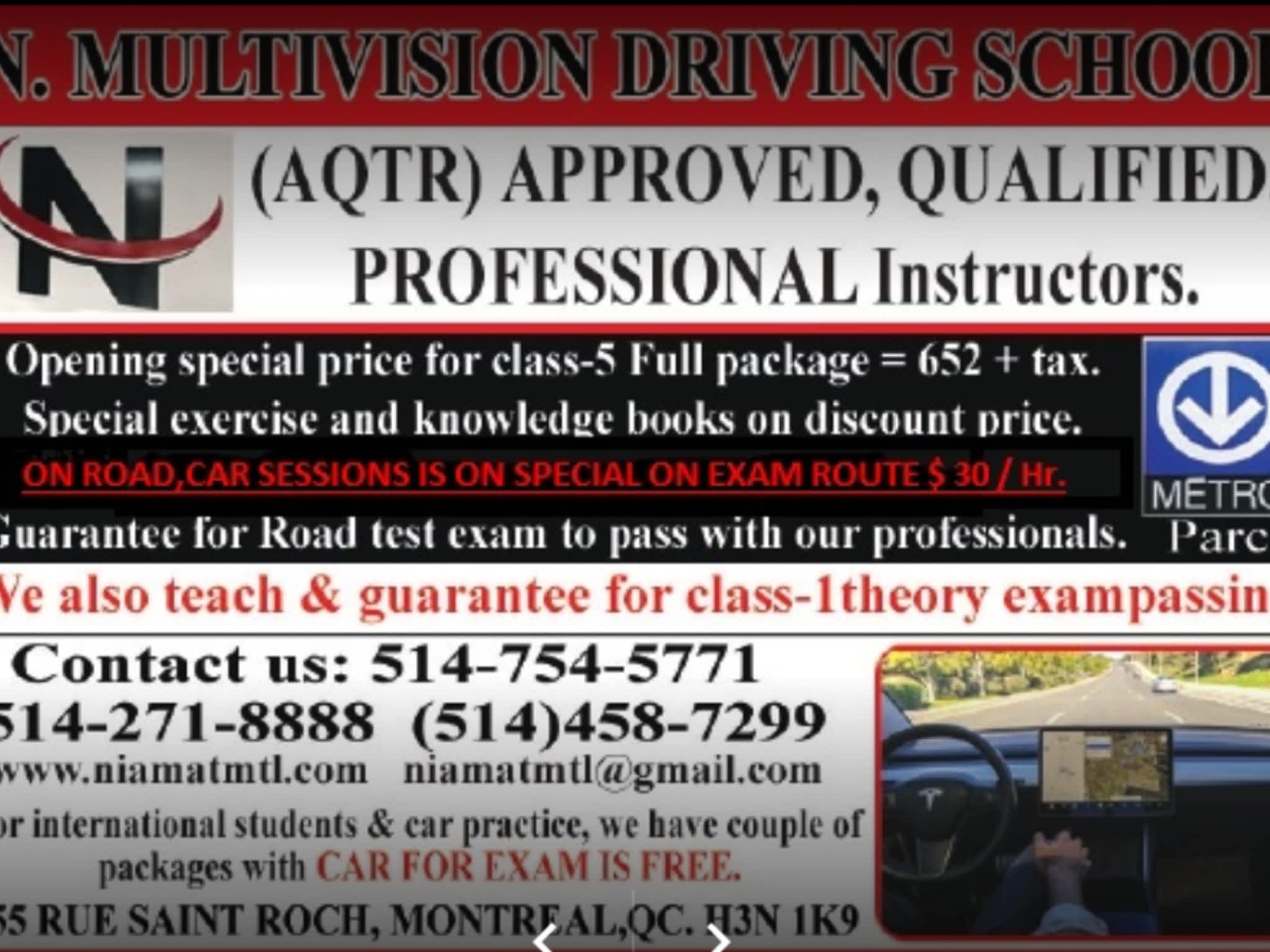 photo Niamat Multivision Driving School