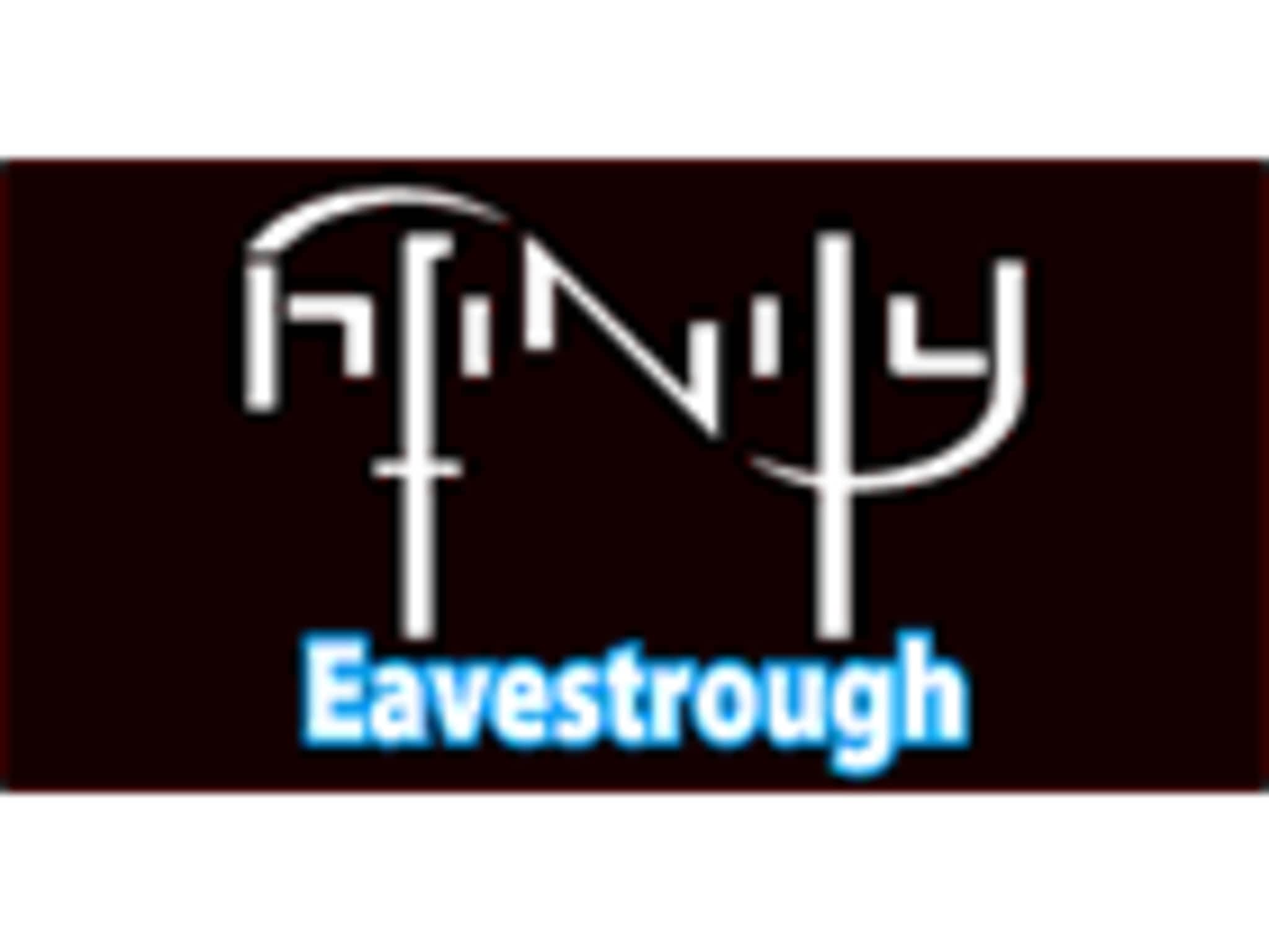 photo Infinity Eavestroughs