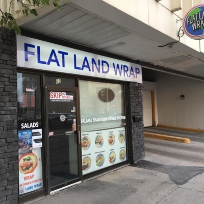 Wrap Flatland - Restaurants grecs