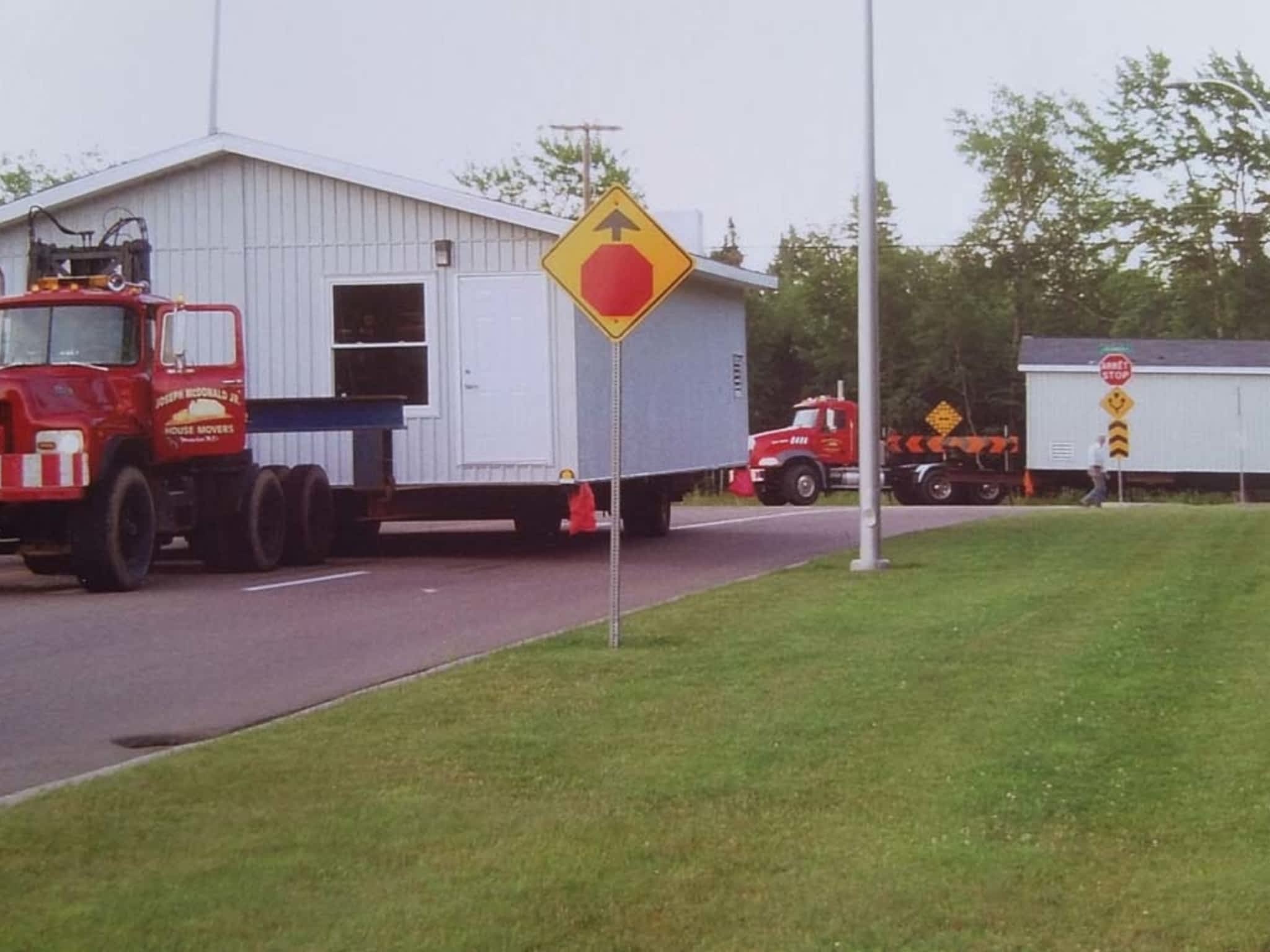 photo Joseph McDonald Jr House Moving & Construction Ltd