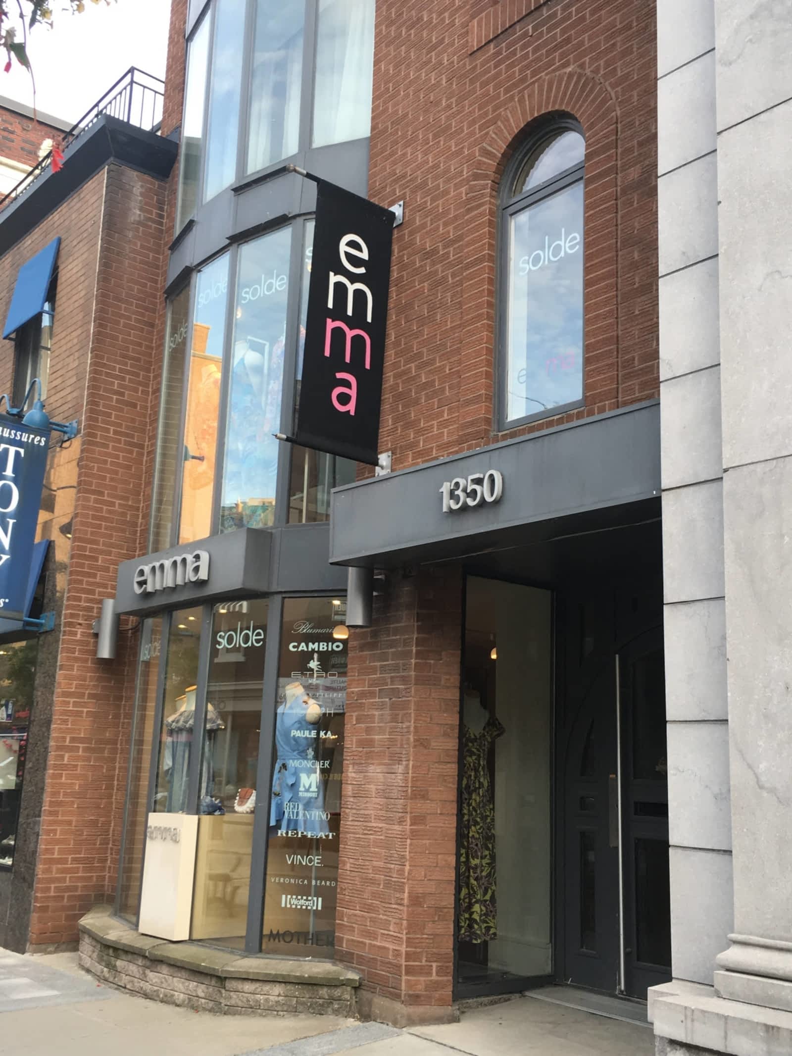 Emma Boutique 1350, av Greene, Westmount, QC