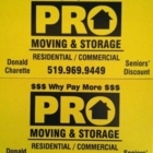 Pro Moving & Storage - Déménagement et entreposage