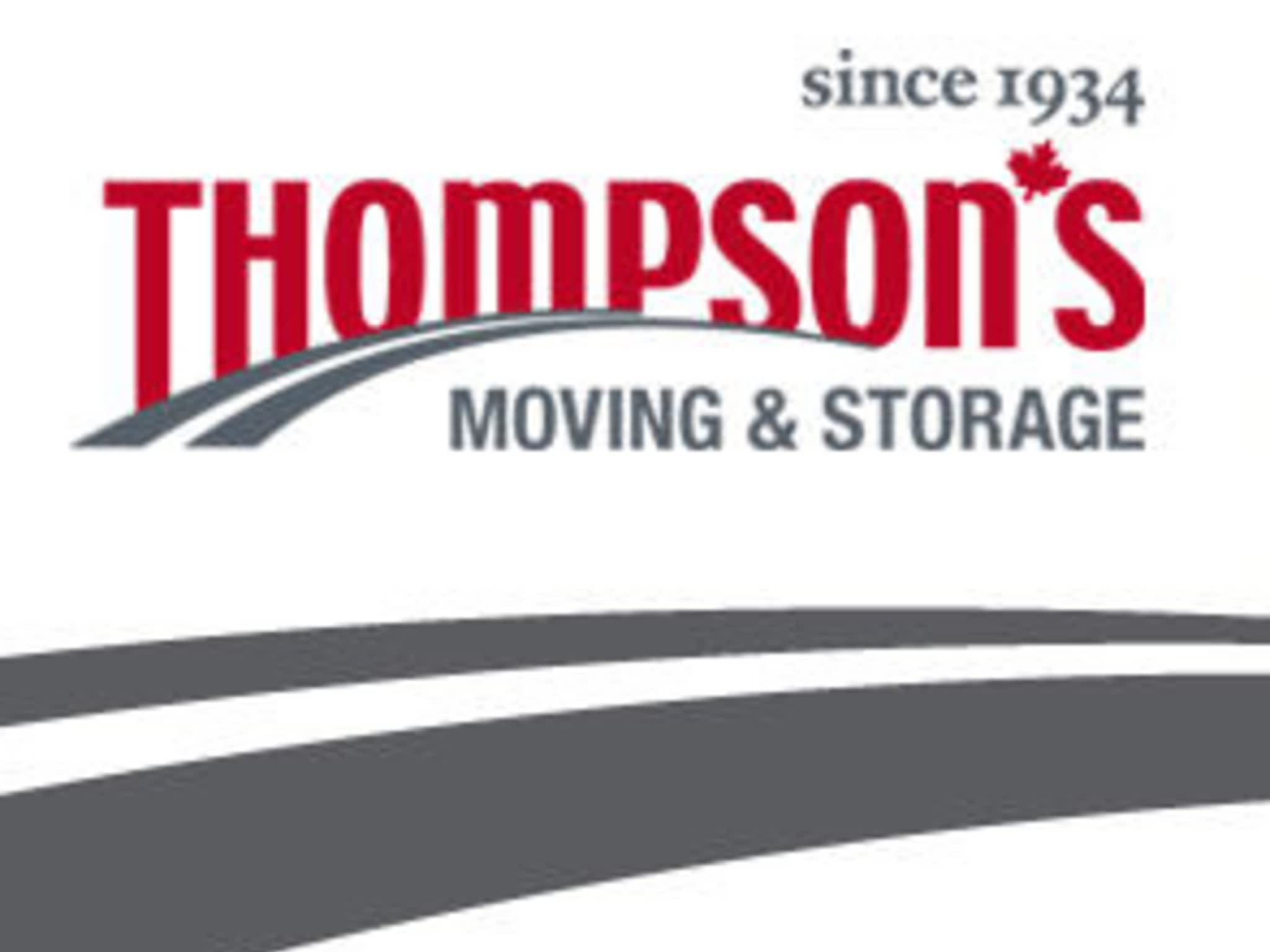 photo Thompson's Moving & Storage