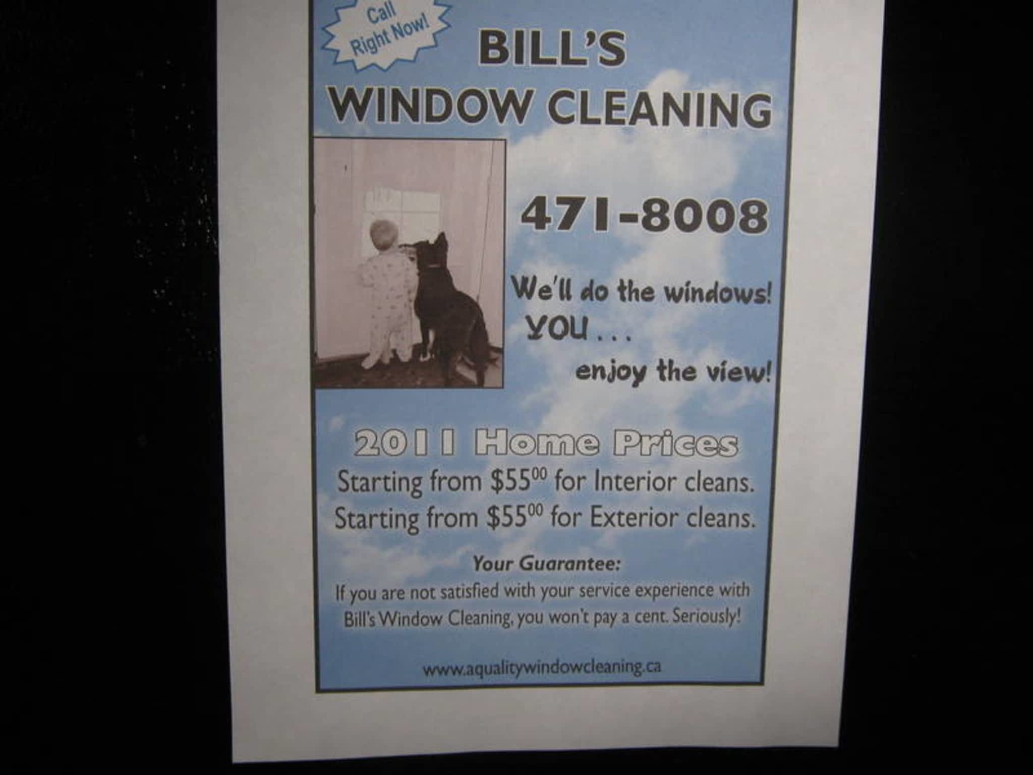 photo Bill's Window Cleaning