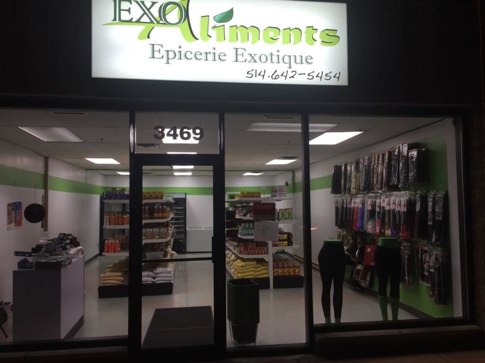 Exo Aliments Horaire D Ouverture 3469 Rue Robert Chevalier Montreal Qc