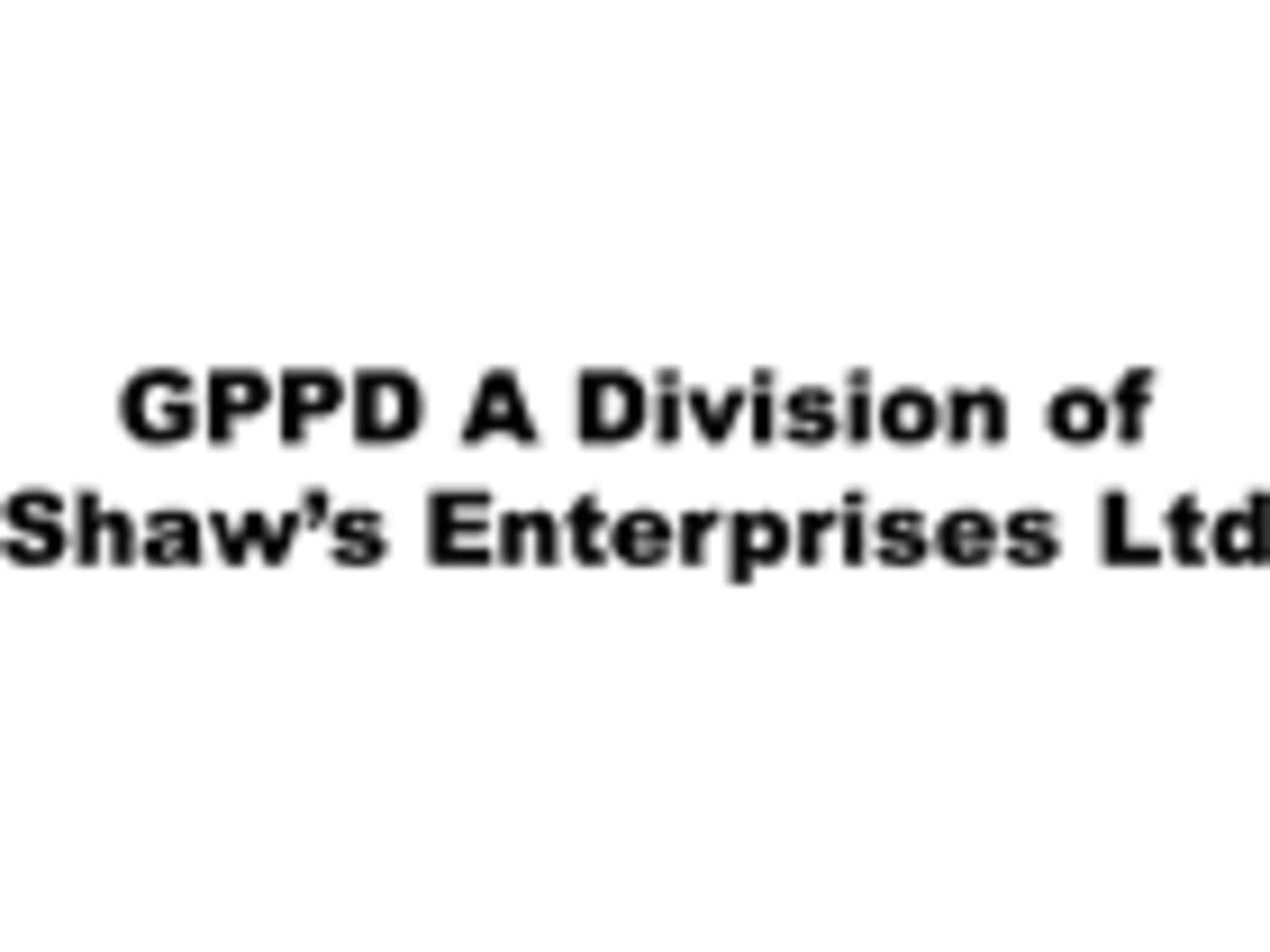 photo GPPD A Division of Shaw's Enterprises Ltd