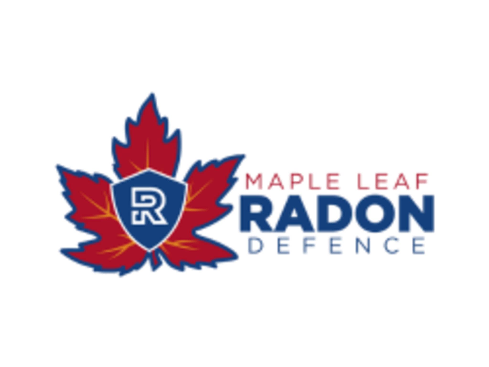 photo Maple Leaf Radon Defence