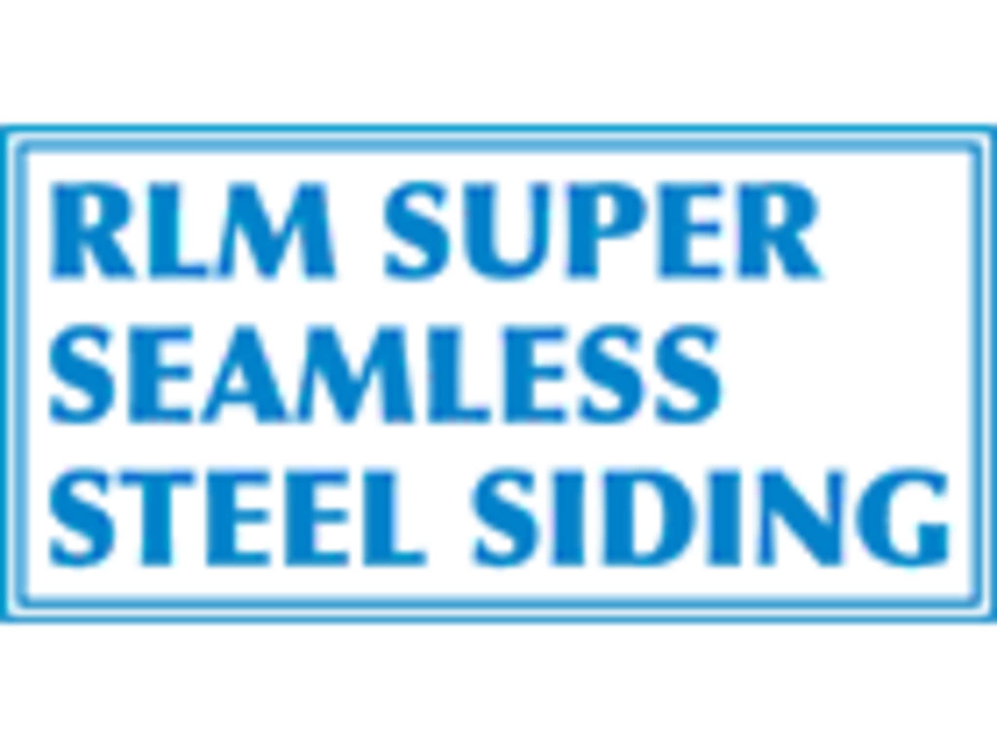 photo R L M Super Seamless Steel Siding Inc