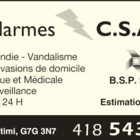 Alarme C S A - Systèmes d'alarme