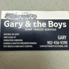 Gary And The Boys Dump Trailer Services - Logo