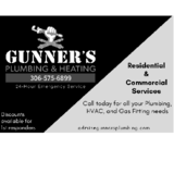 Gunner's Plumbing and Heating - Entrepreneurs en chauffage