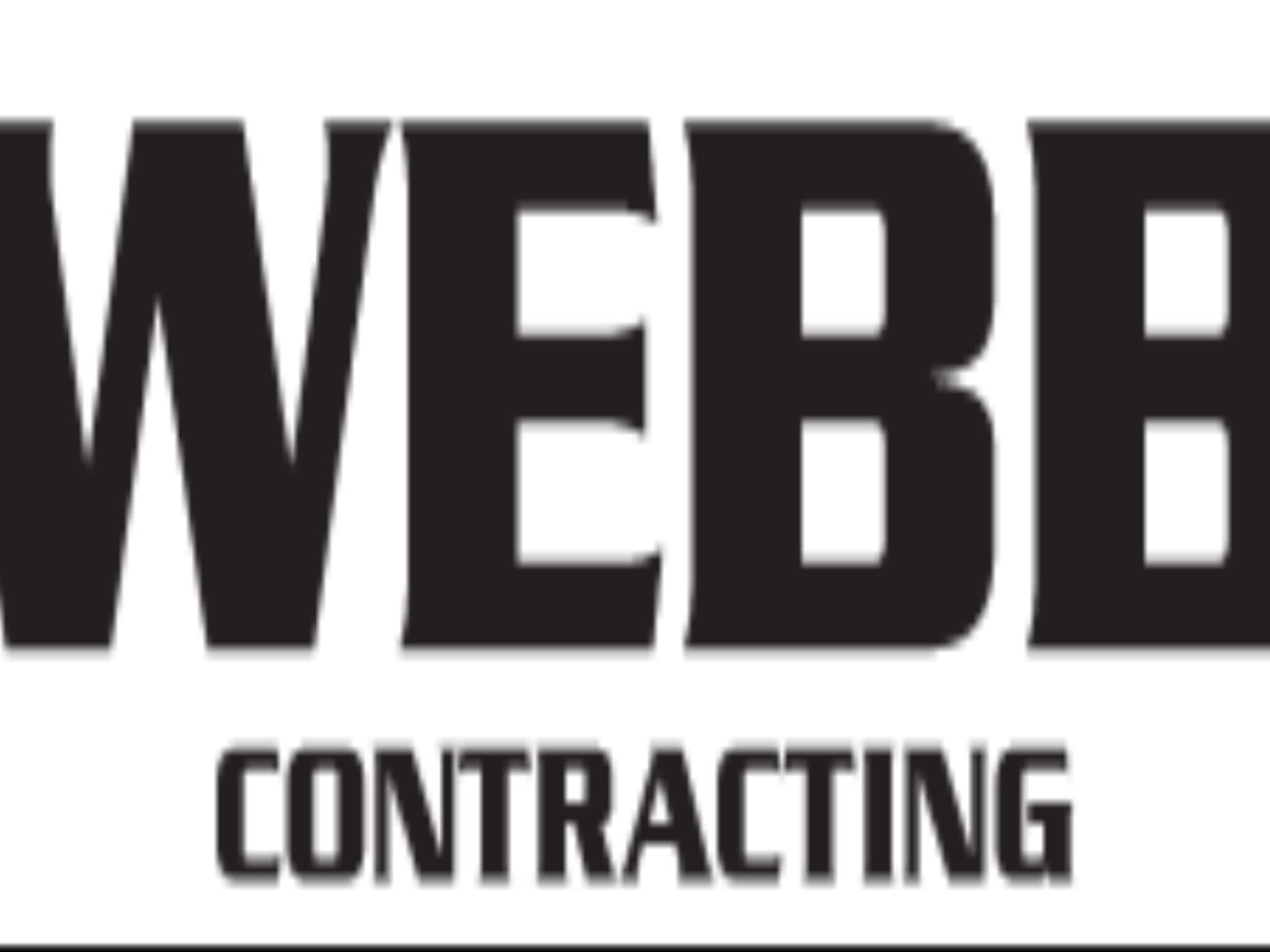 photo Webb Contracting