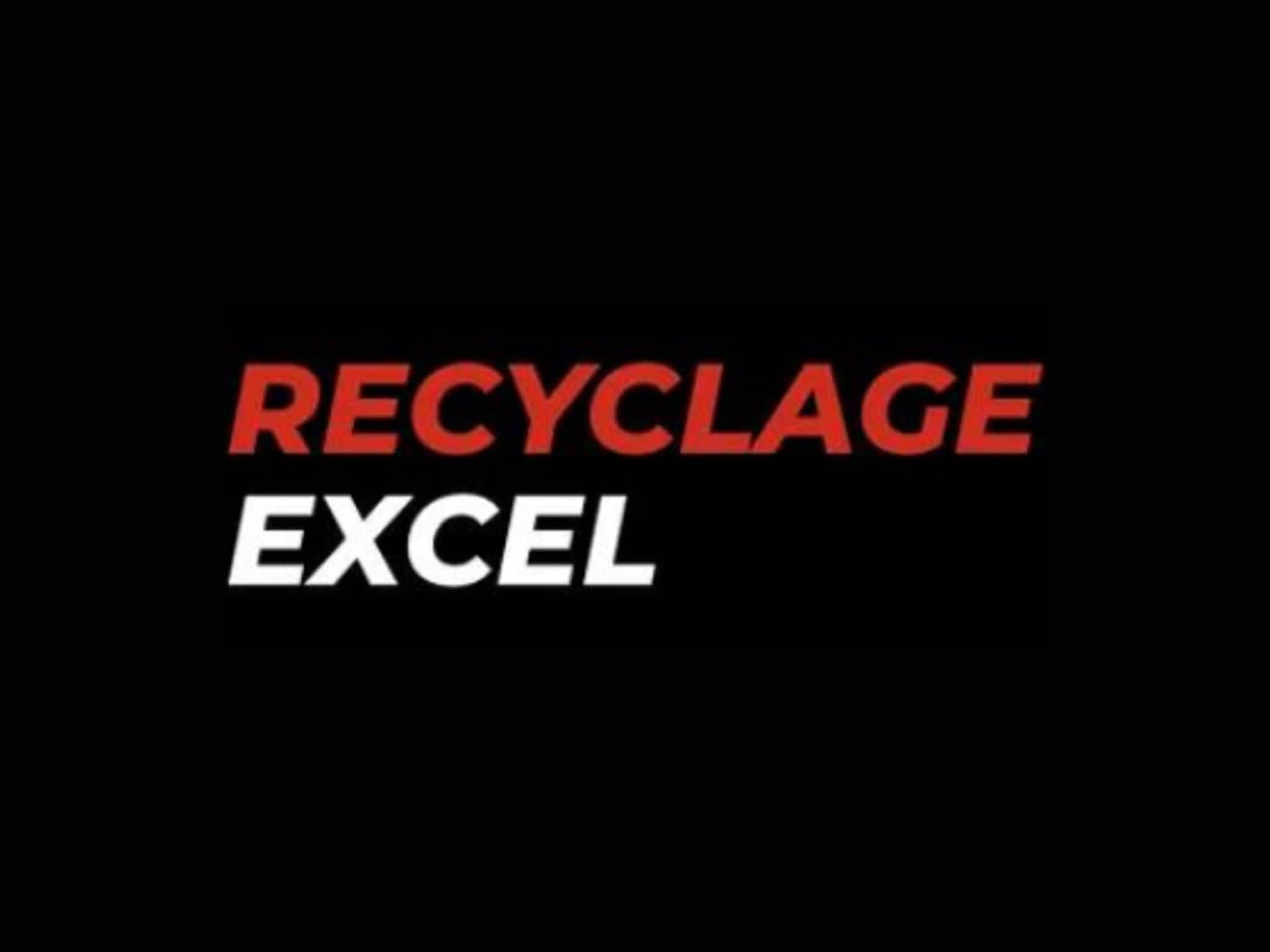 photo Recyclage Excel