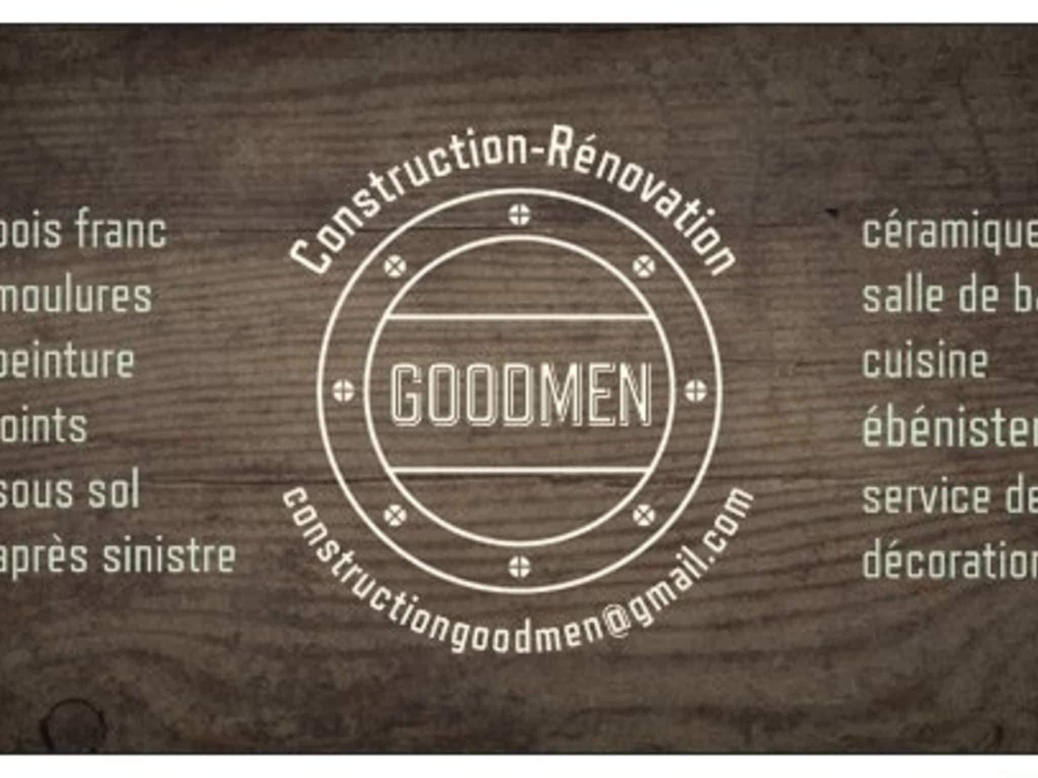 photo Construction Rénovation Goodmen Inc