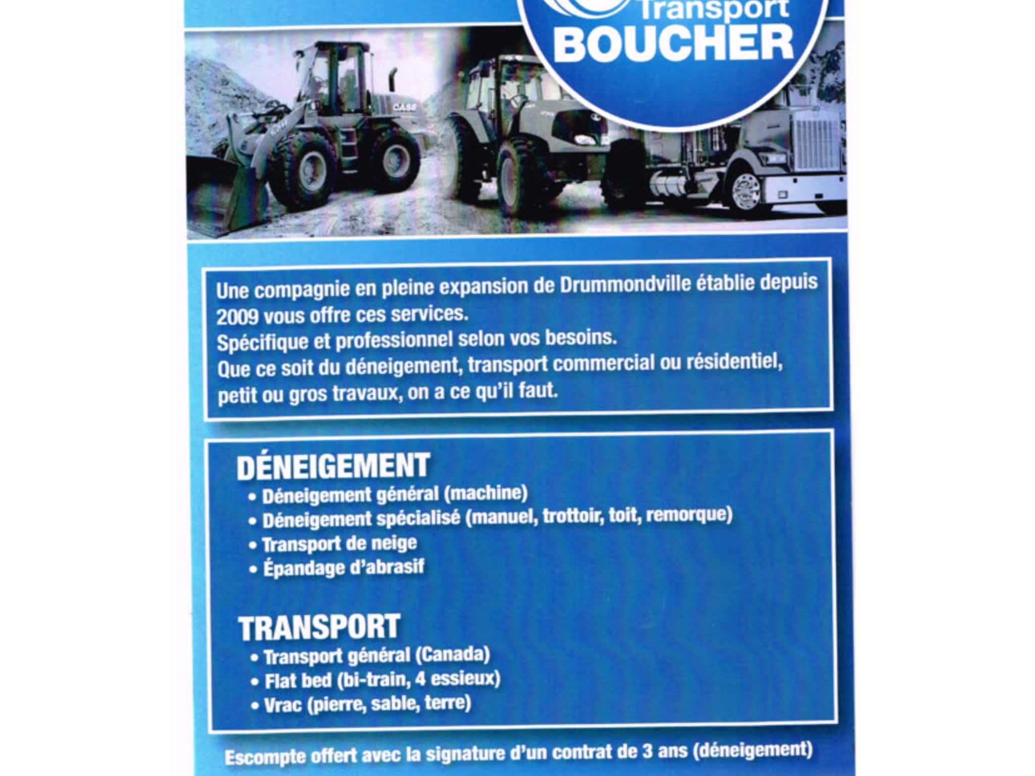 photo Transport Boucher 88 Inc