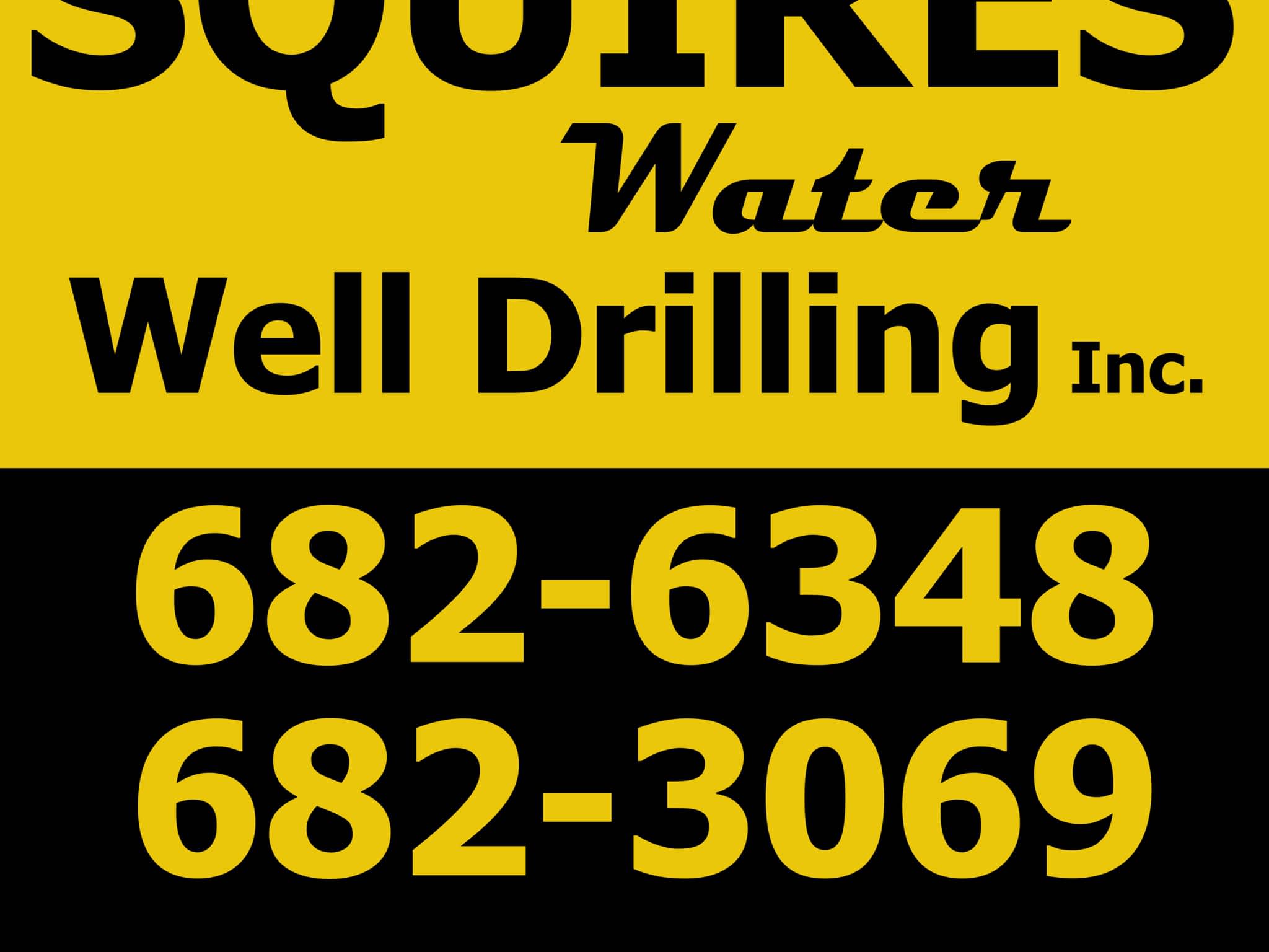 photo Squires Water Well Drilling Inc