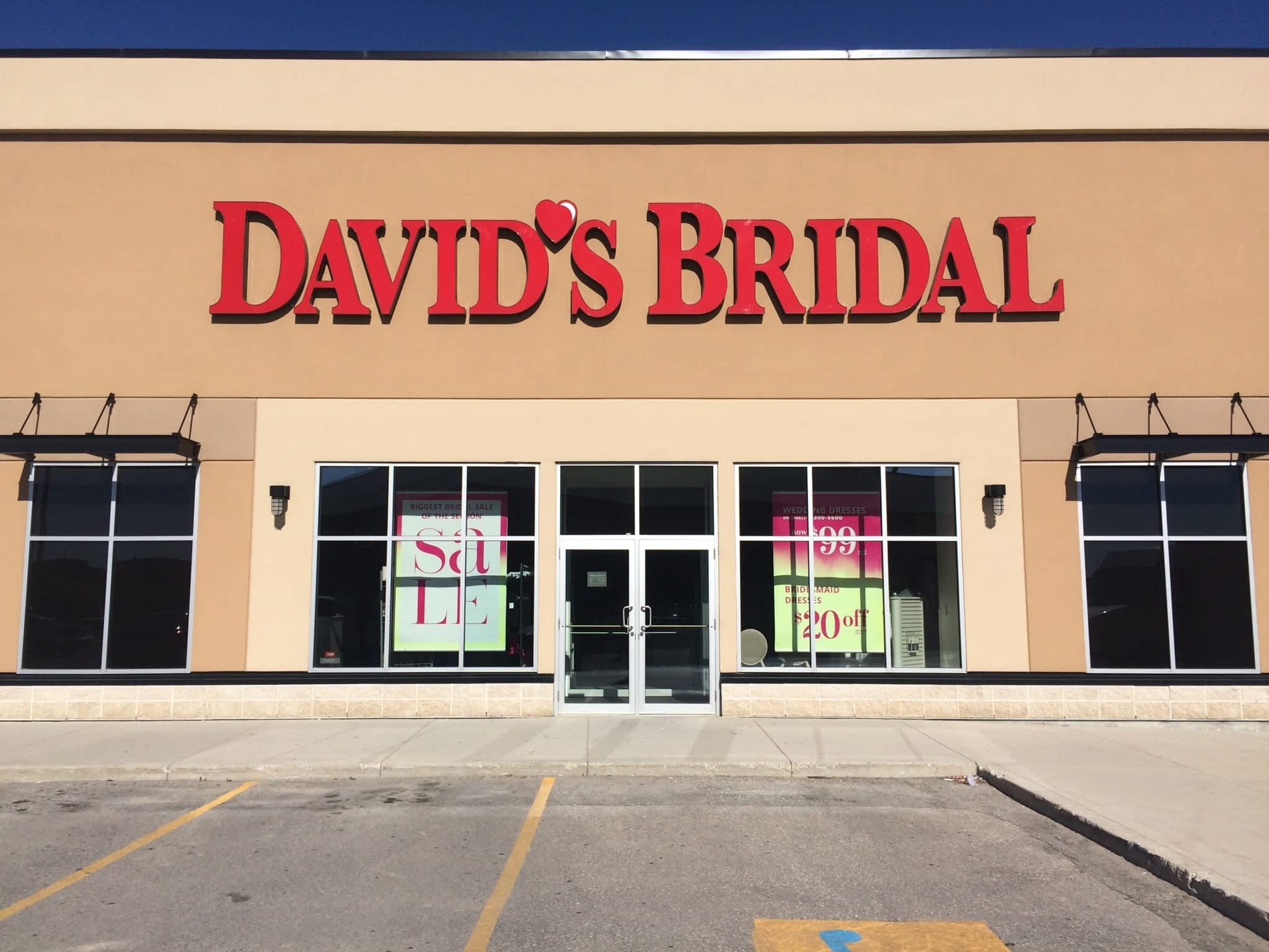 photo David's Bridal Winnipeg MB