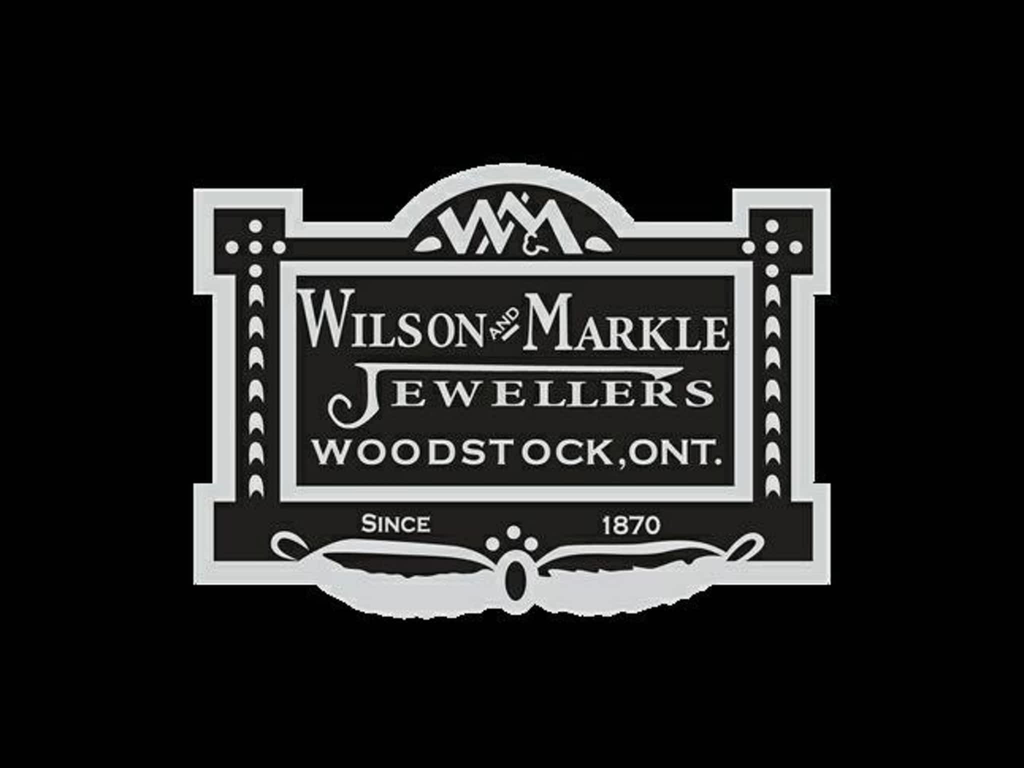 photo Wilson And Markle Jewellers Ltd