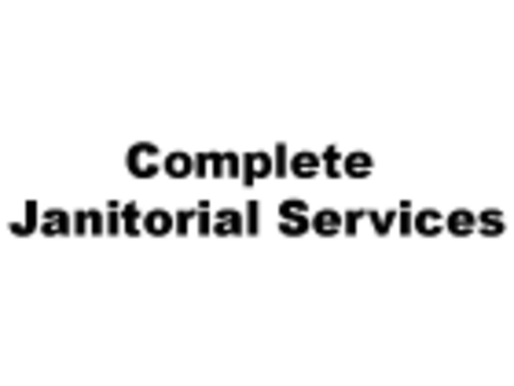 photo Complete Janitorial Services