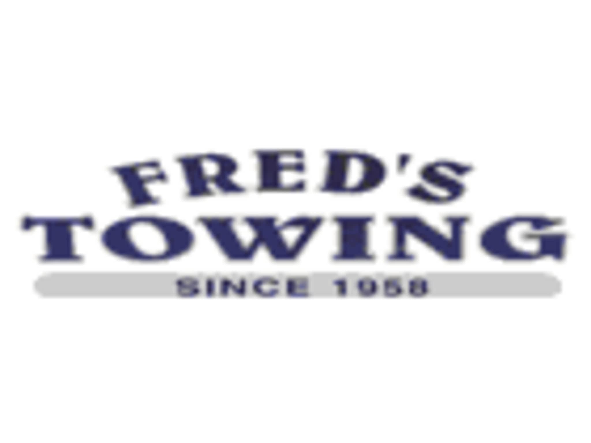 photo Fred's Towing