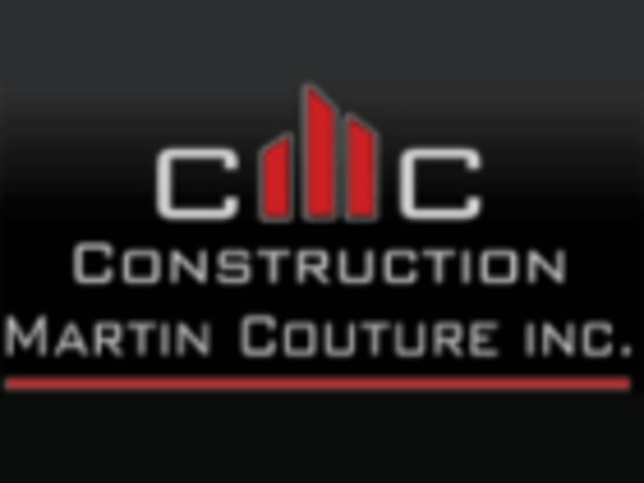 photo Construction Martin Couture Inc