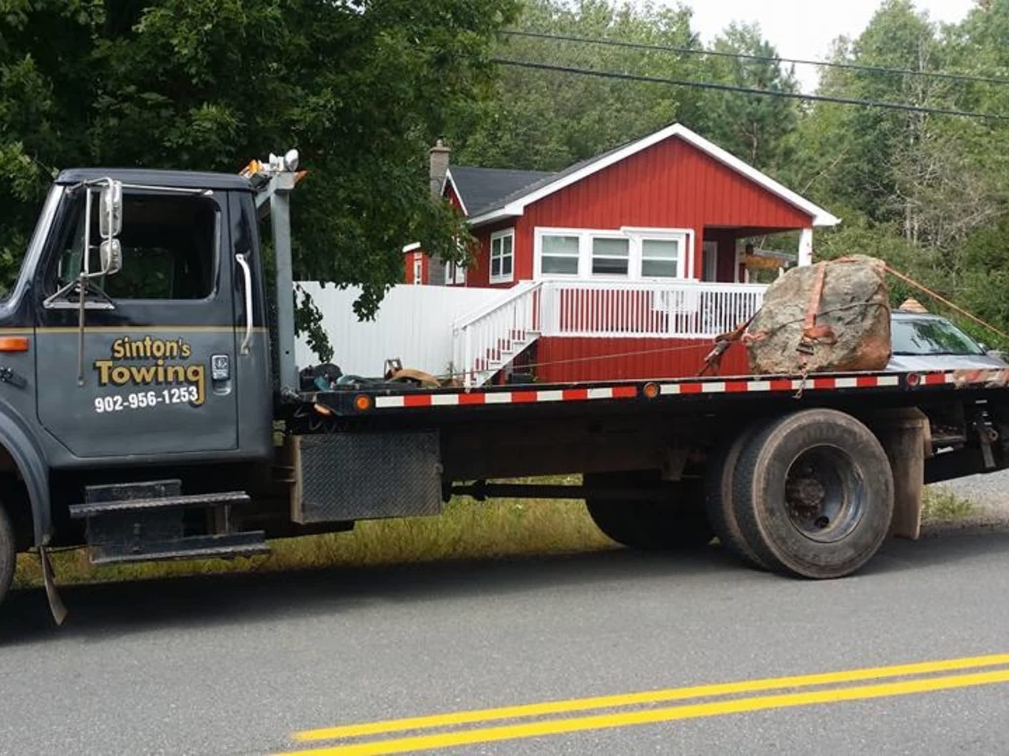 photo Sinton's Towing