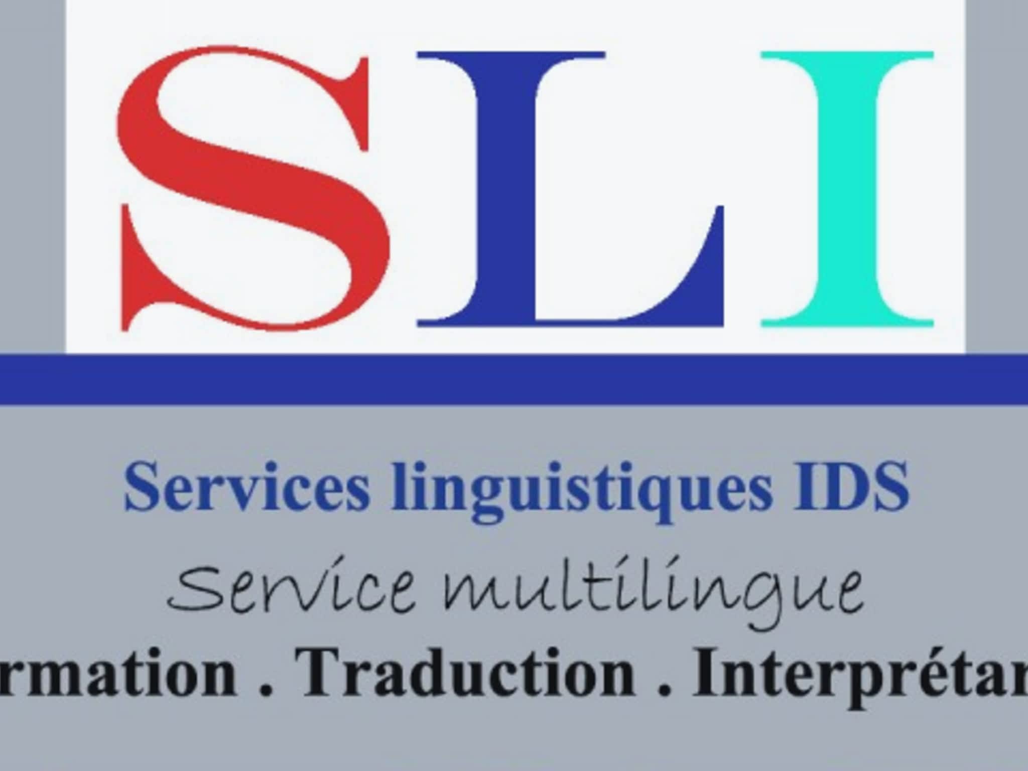photo SLI Service Linguistiques IDS