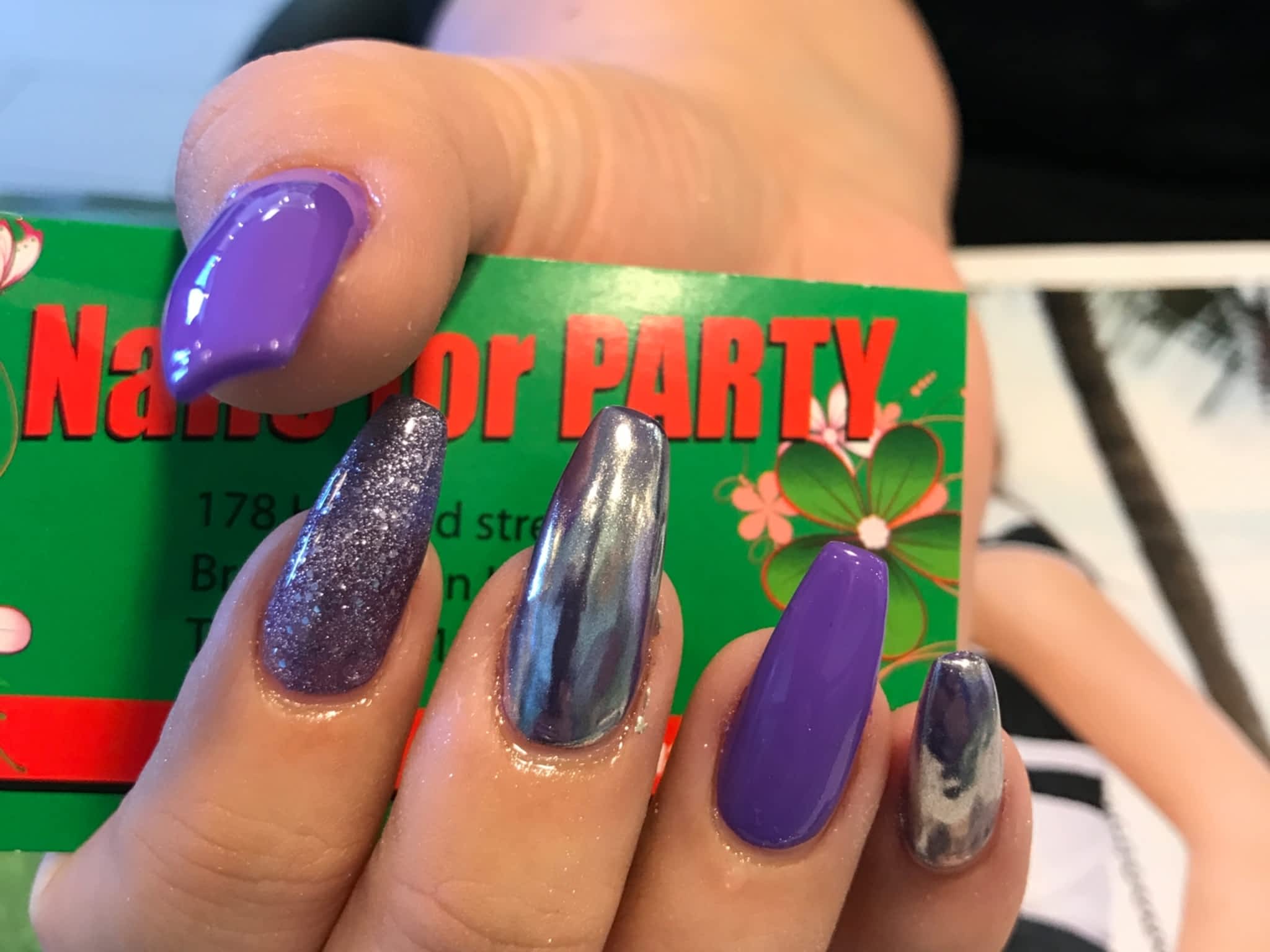 photo Nails For Party Luxury Spa
