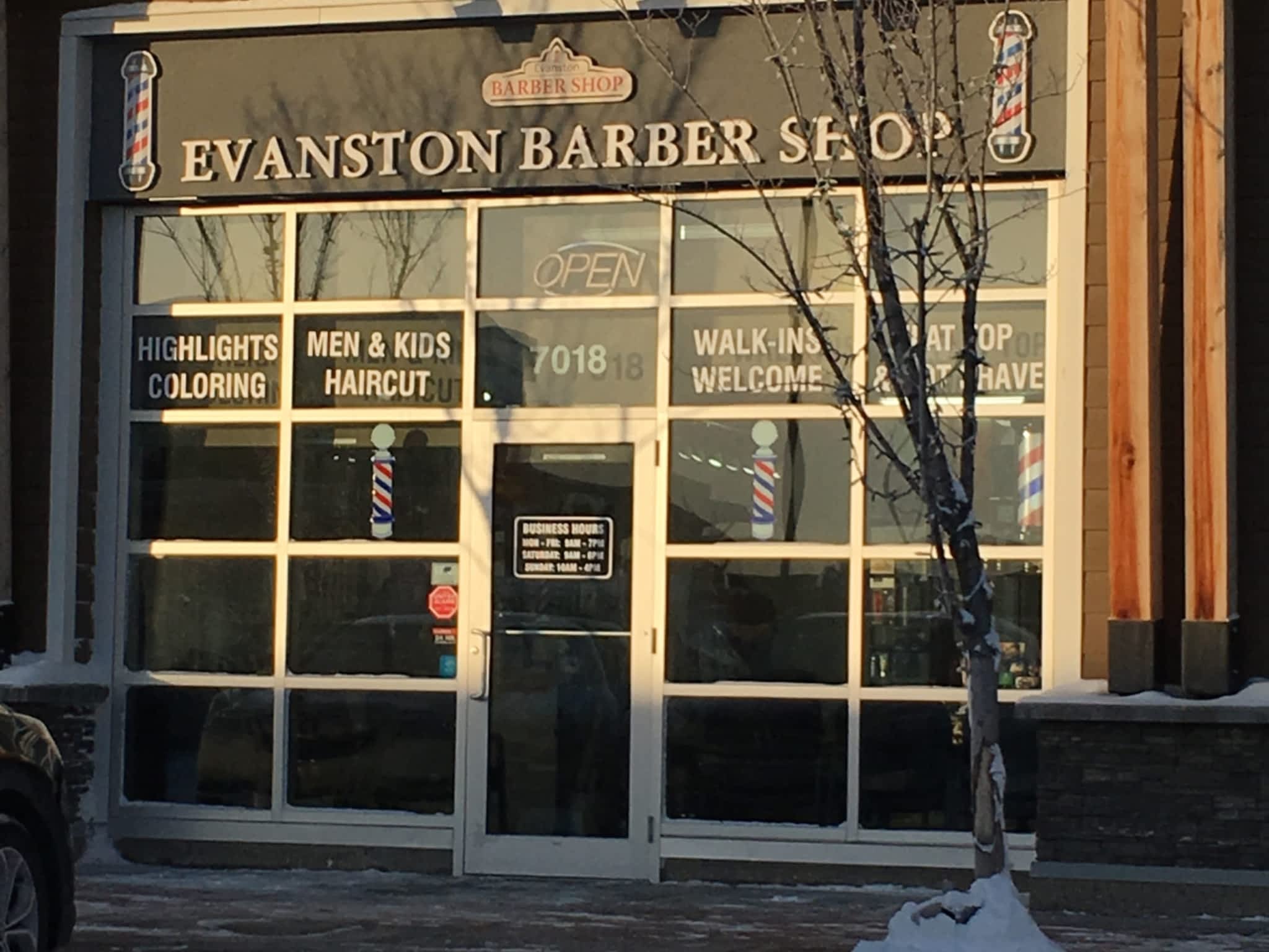 photo Evanston Barber Shop