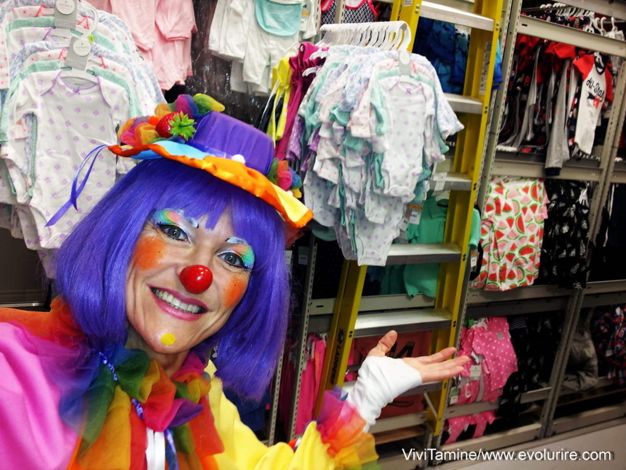 photo ÉvoluRire/ Animation Clown