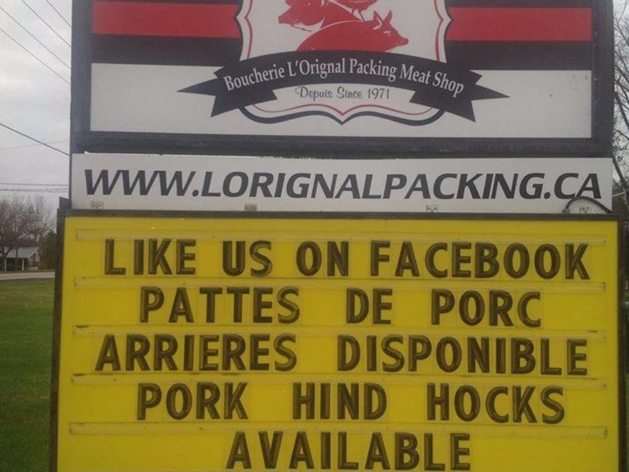 photo L'Orignal Packing Ltd