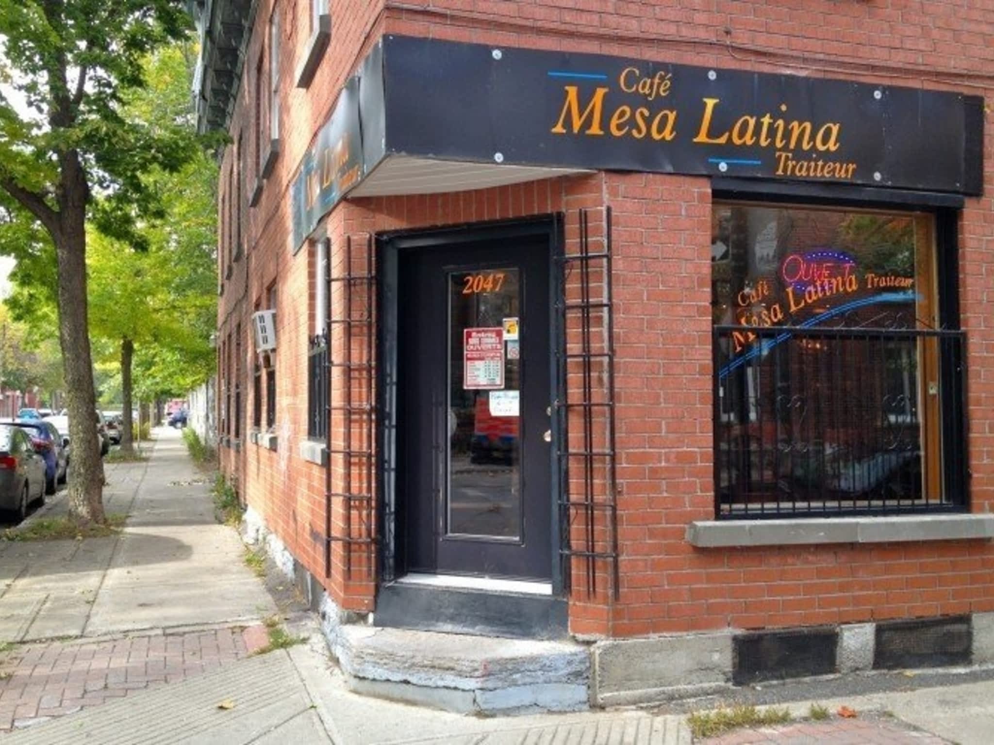 photo Café Mesa Latina