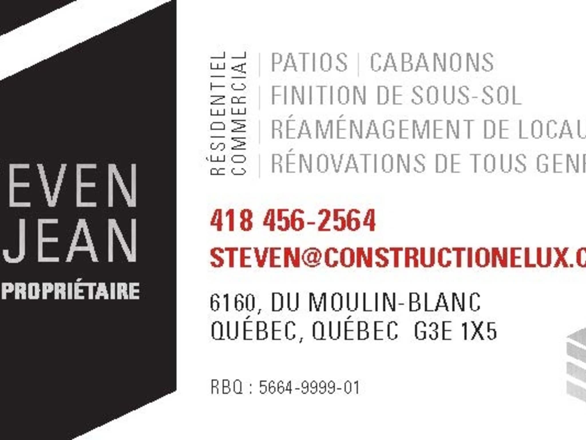 photo Les constructions Élux